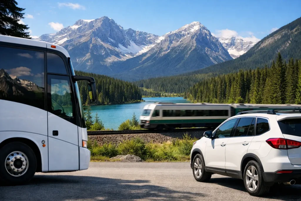 Banff to Lake Louise Day Trip Transportation