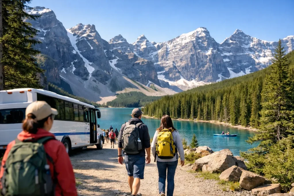 How to Get to Moraine Lake Without a Car